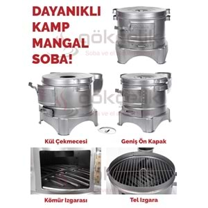 GÖKÇELİK MANGAL SOBA KAMP SOBASI